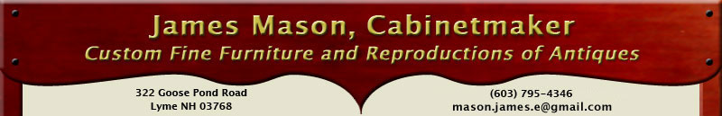 James Mason, Cabinetmaker